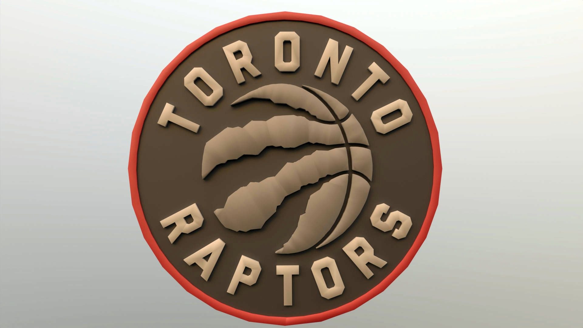 3D Model Toronto Raptors Logo Printable And Renderable - TurboSquid 2222810