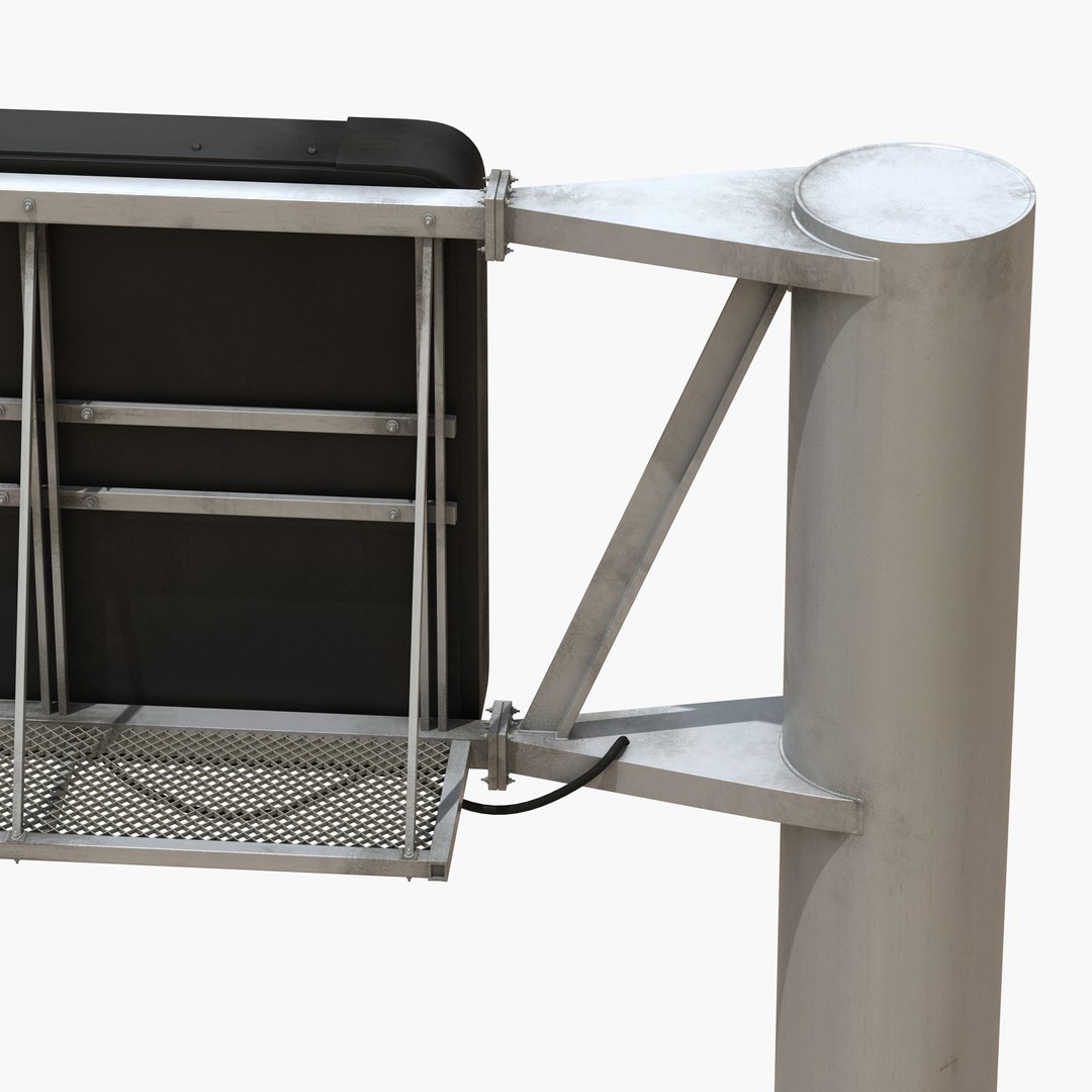 Light Electronic Message Board 3d Model