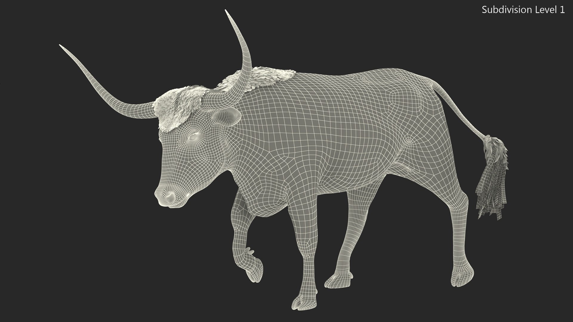 3D model White Texas Longhorn Bull Walking Pose https://p.turbosquid.com/ts-thumb/0g/cMbKup/wG/whitetexaslonghornbullwalkingposec4dmodel018/jpg/1706618464/1920x1080/fit_q87/e00876ccc751be0b4b6df54a81d702fc969f8afb/whitetexaslonghornbullwalkingposec4dmodel018.jpg