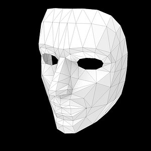 face mask 3D model