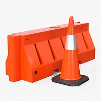 Traffic Management Set - Road Props
