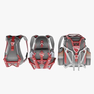Bag 3x Swift Mirage backpack 3D model