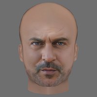 Lior Raz Head - Low poly head for game