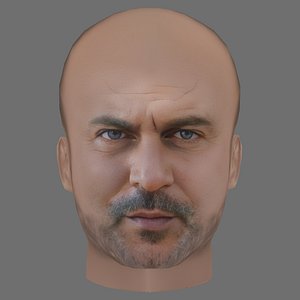 Lior Raz Head - Low poly head for game