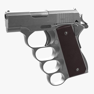 Auto Pistol Brass Knuckles