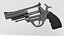 Modello 3D della pistola revolver