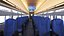 Detailed Passenger Interior Train Car