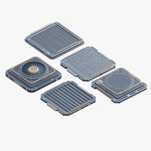 Sci-Fi Air Vents V2