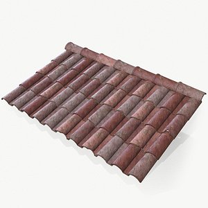 Lowpoly Clay Rooftiles