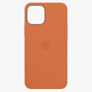 iPhone 12 Leather Case with MagSafe Saddle Brown
