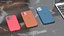 Funda de piel para iPhone 12 con sillín MagSafe marrón