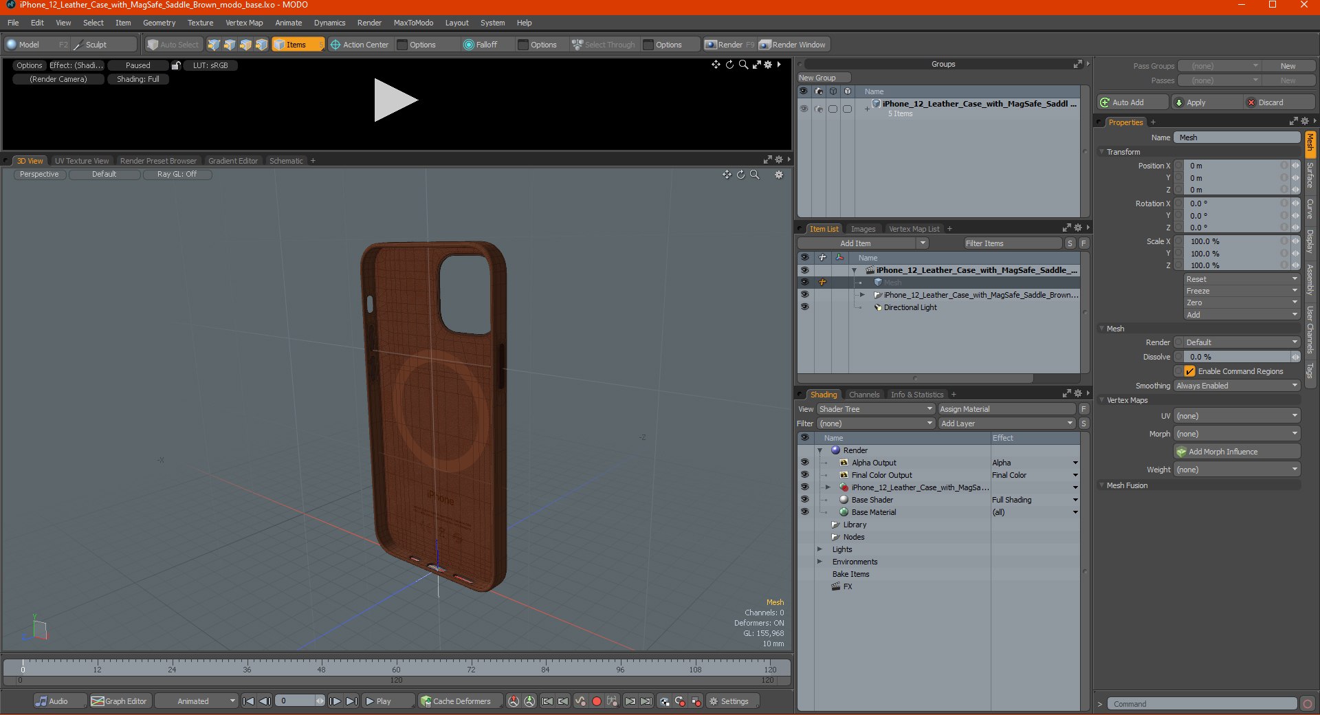 3D iphone 12 leather case model https://p.turbosquid.com/ts-thumb/0h/AbzKwO/wj/iphone12leathercasewithmagsafesaddlebrown3dmodel023/jpg/1615318513/1920x1080/fit_q87/404941605171c0ad02c3e9c8fa877cab94492e8e/iphone12leathercasewithmagsafesaddlebrown3dmodel023.jpg