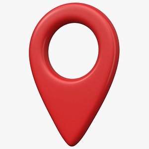 3D Location Sign 10v PBR