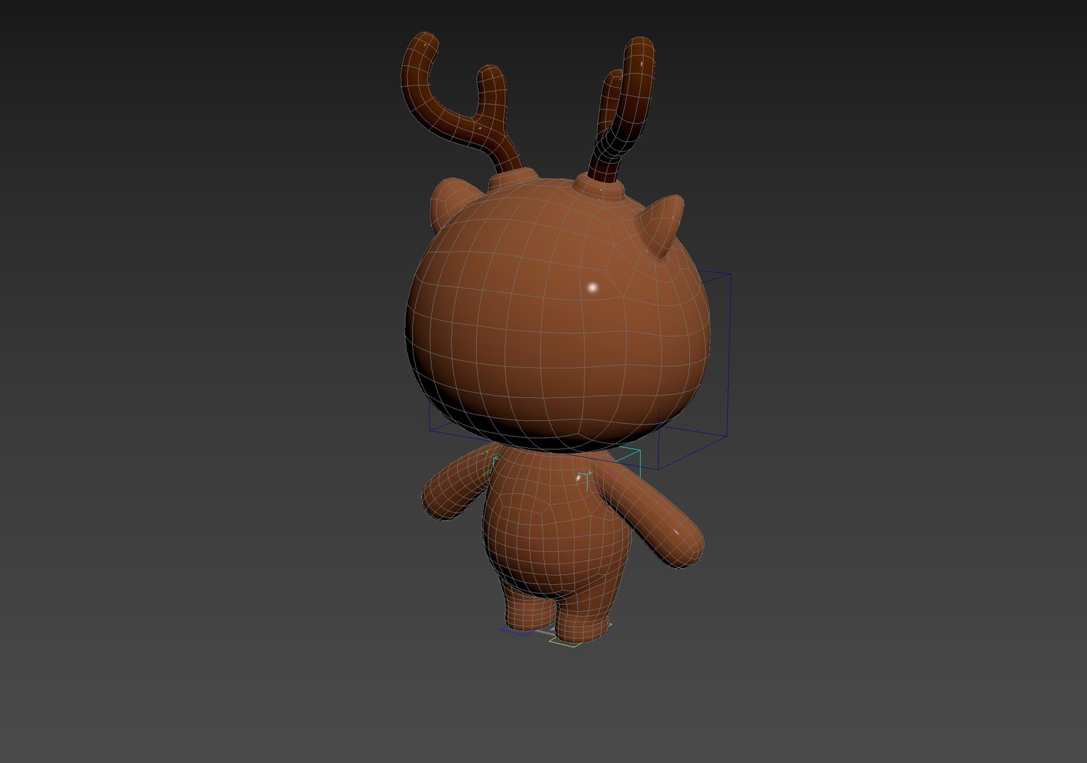 Character146 Rigged Deer Model - TurboSquid 1762423