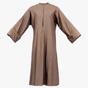Priest Robe Remastered 3D model