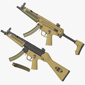 Two Machine Guns15 Sandal Single Mat All PBR Unity UE Textures