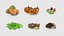 Cartoon Vegetables Big Collection
