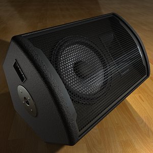 stage monitor - speaker 3d model