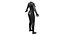 Catsuit aperta con zip frontale