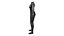 Catsuit aperta con zip frontale
