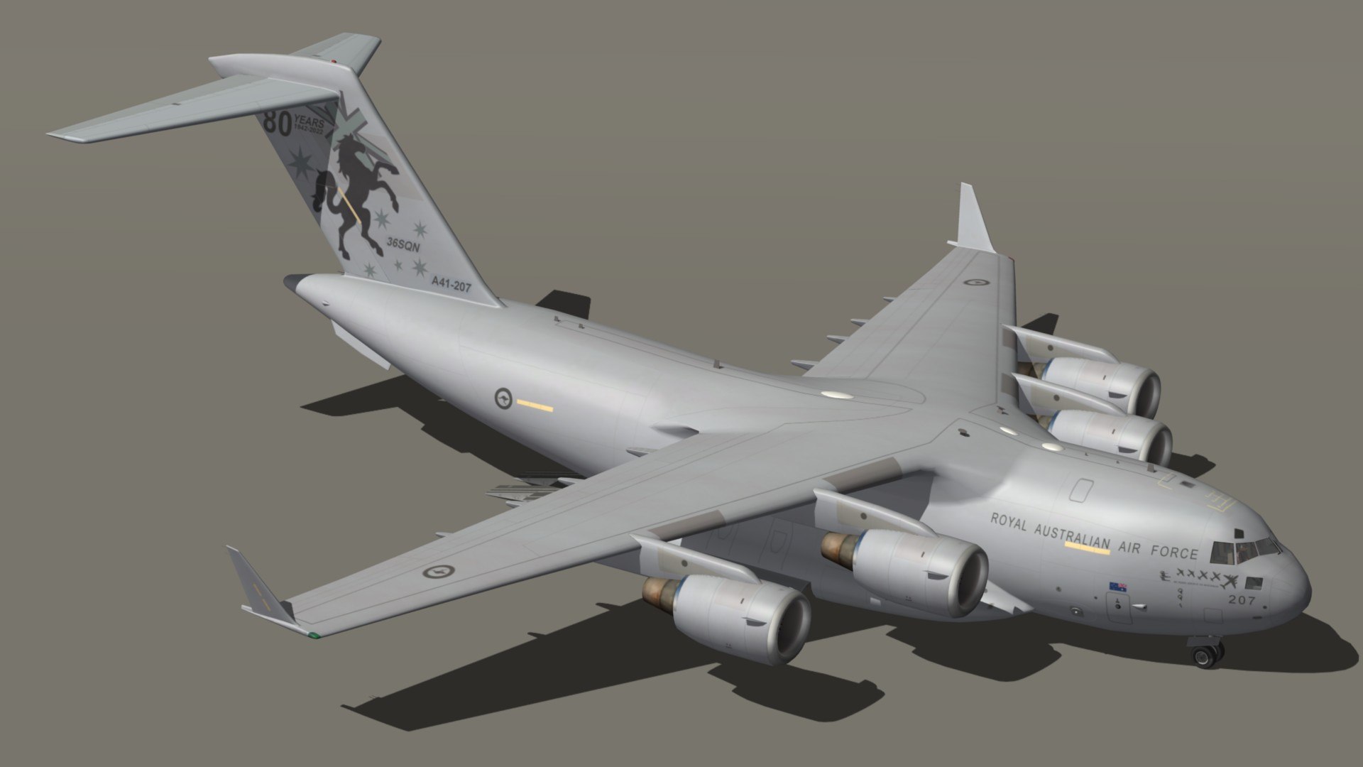 D C Globemaster Raaf Model Turbosquid