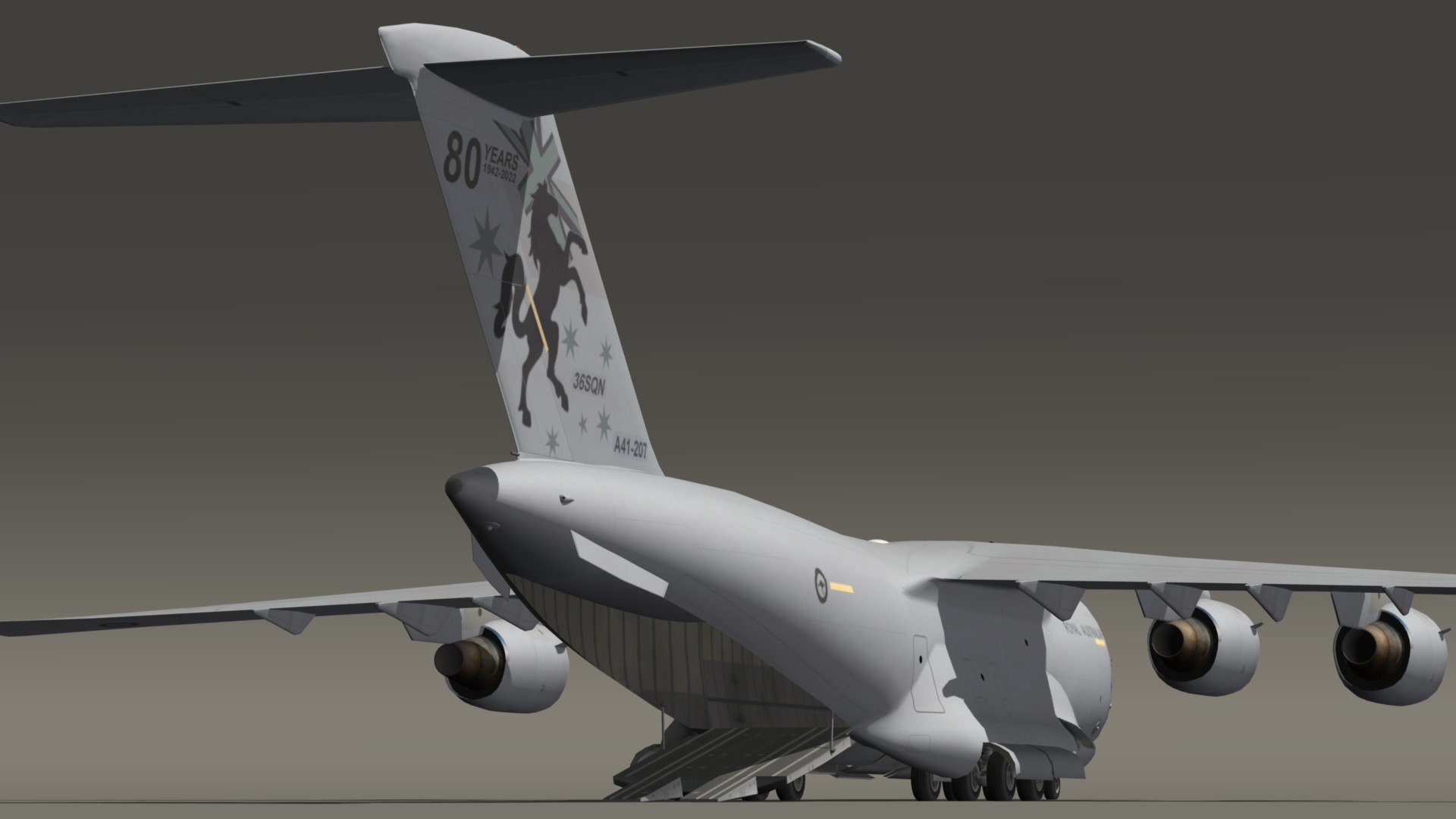 D C Globemaster Raaf Model Turbosquid