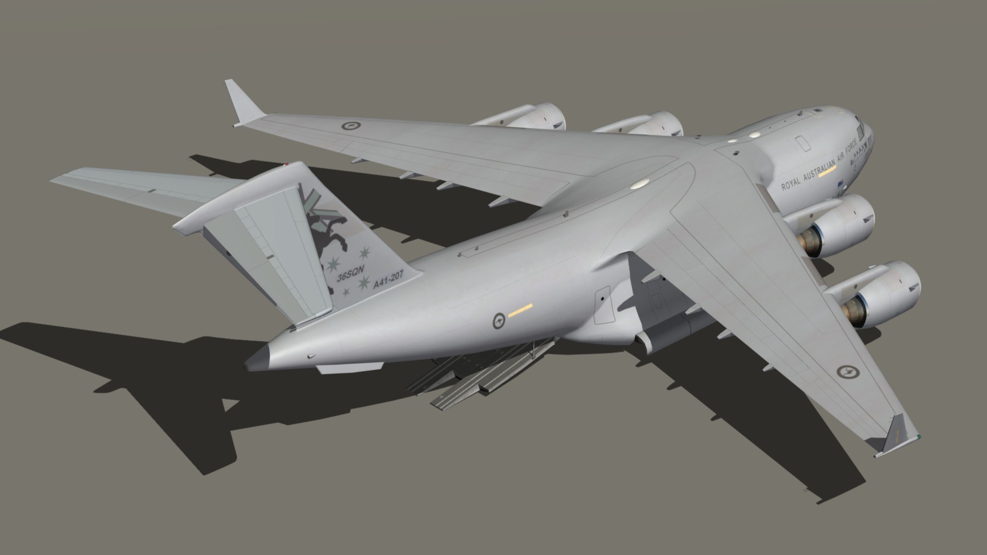 3D C17 Globemaster RAAF Model - TurboSquid 1974951