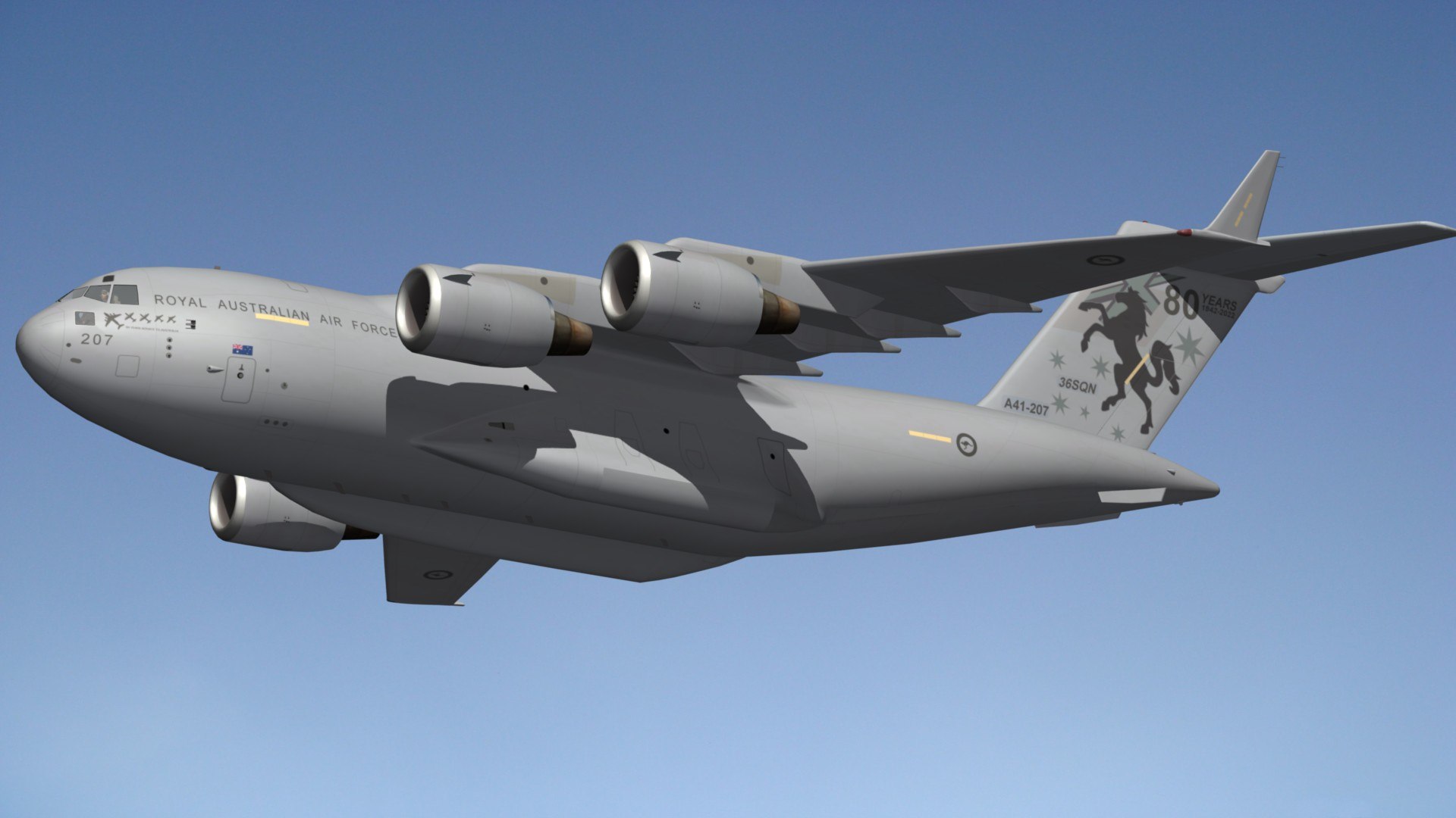 3D C17 Globemaster RAAF Model - TurboSquid 1974951