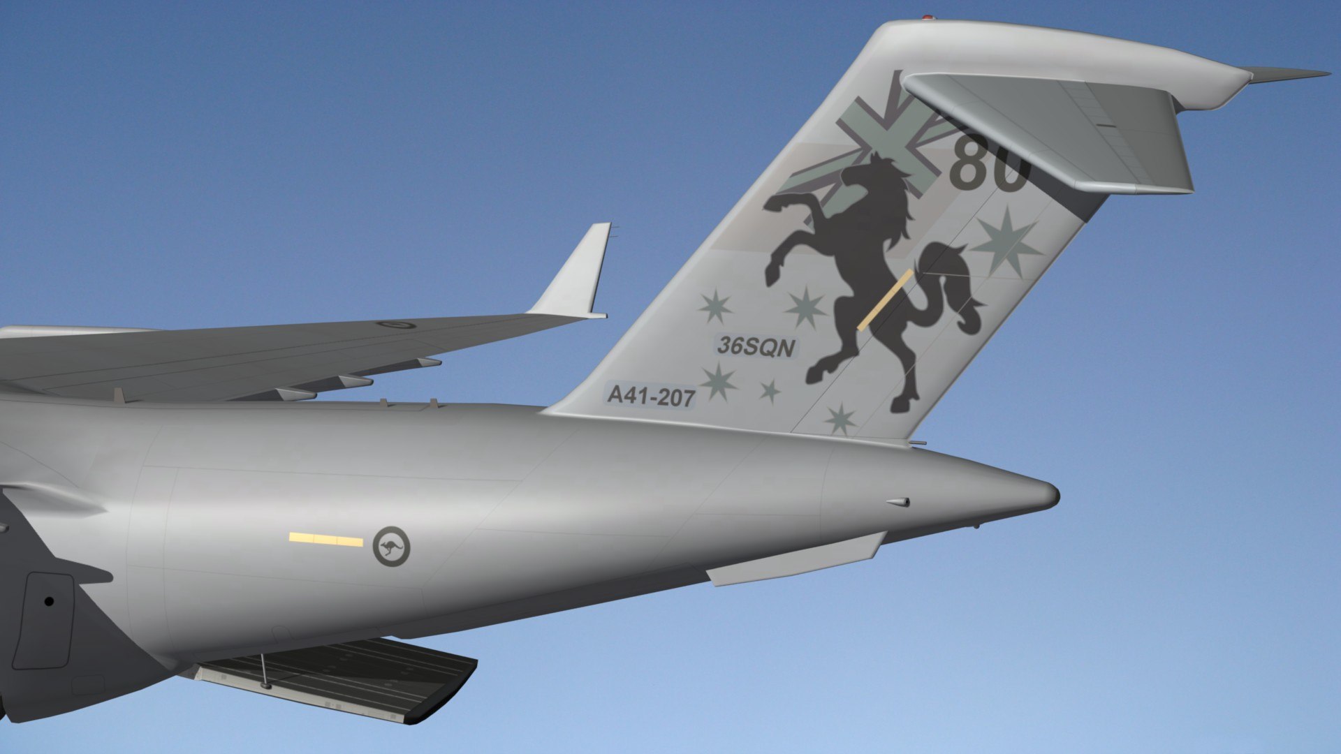3D C17 Globemaster RAAF model - TurboSquid 1974951
