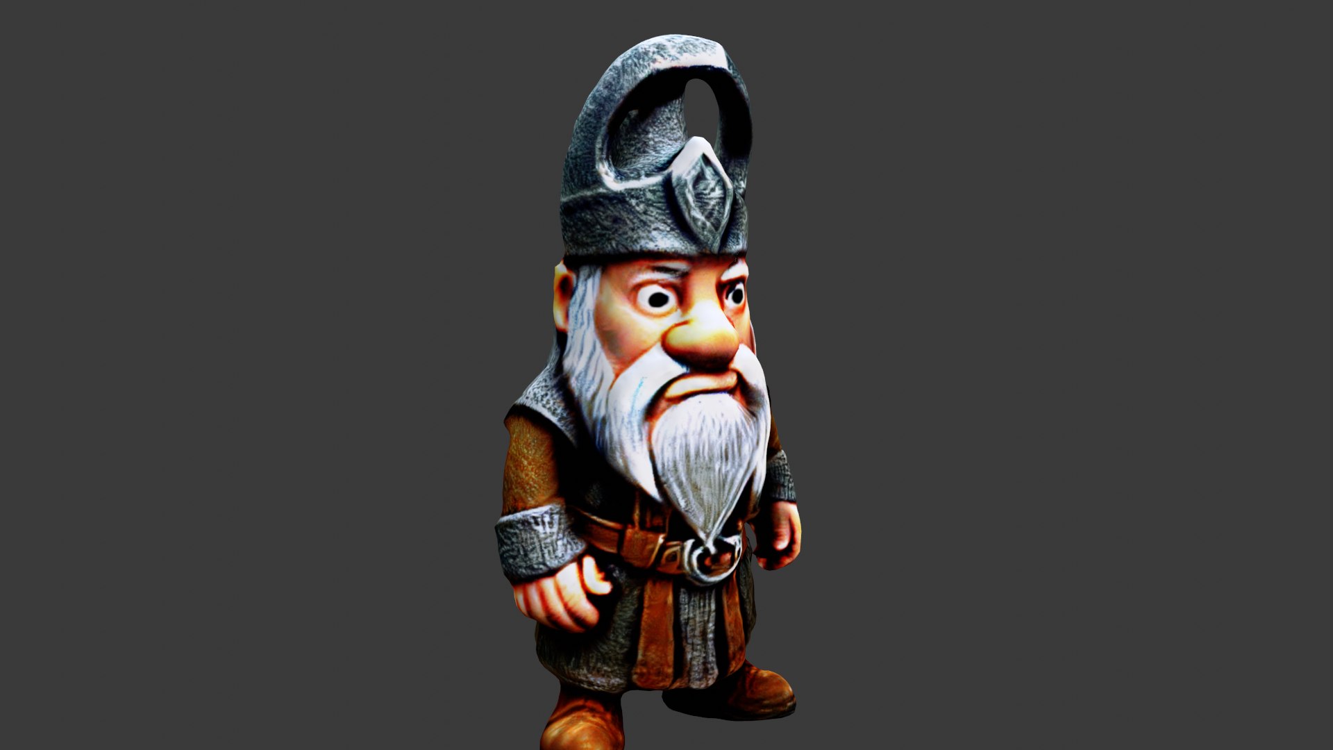 3D Model Dwarf - TurboSquid 2127499