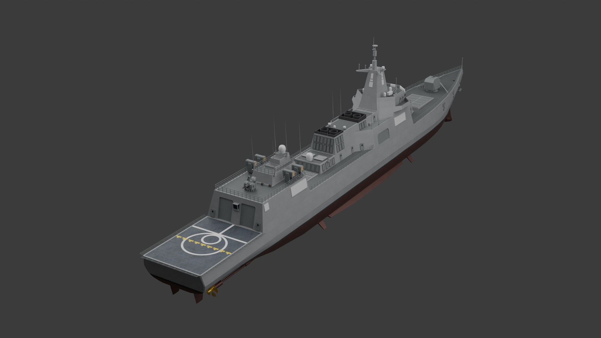 Chinese Navy Type 055 Class Destroyer Renhai 3D - TurboSquid 2548923