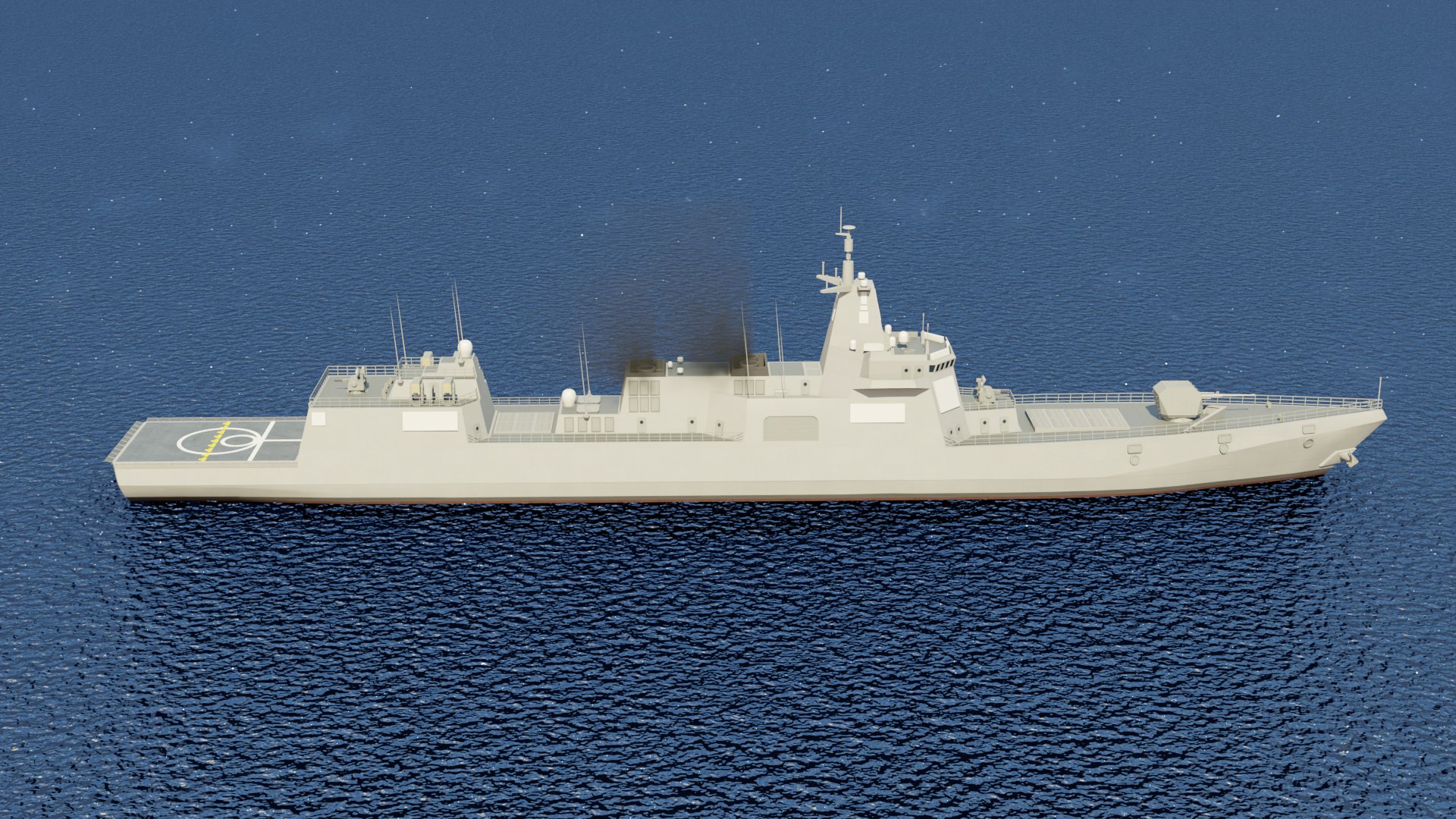 Chinese Navy Type 055 Class Destroyer Renhai 3D - TurboSquid 2548923