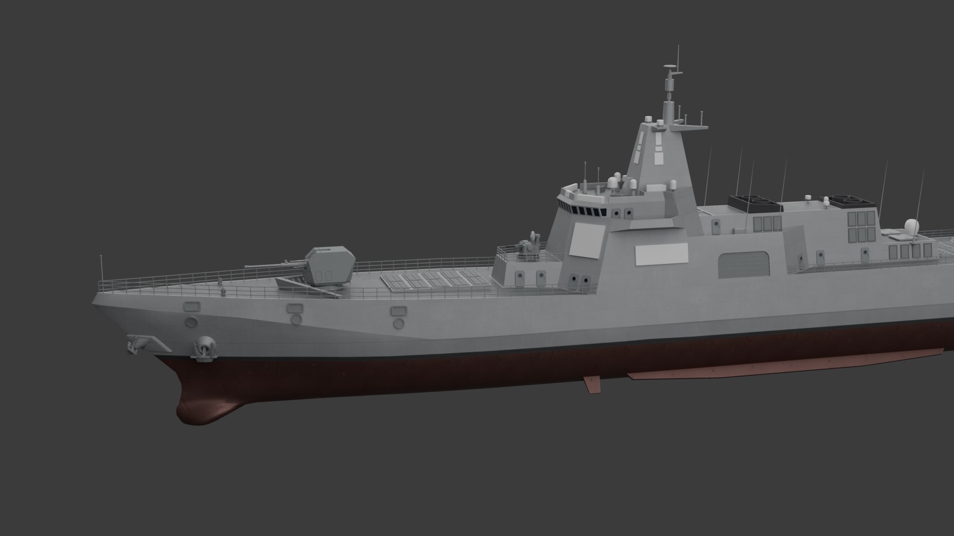 Chinese Navy Type 055 Class Destroyer Renhai 3D - TurboSquid 2548923