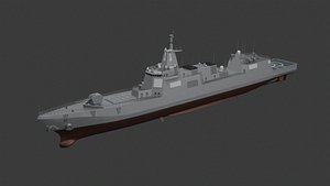 Chinese Navy Type 055 class Destroyer Renhai