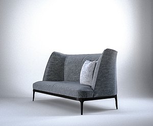 flexform mood sofa 3d lwo