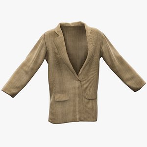 Blazer Velvet PBR model