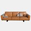 Ledersofa für Wohnzimmer