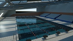 3d Swimming Pool model