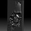 Skull monster bas-relief STL file for CNC or 3D printing
