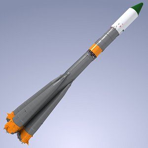 Space Launcher Soyuz-FG-Cargo