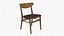3D Leather Wooden Chair