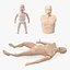 Collection de mannequins de formation en premiers soins