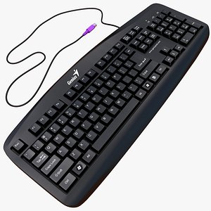 keyboard genius kb-110 keys 3d 3ds