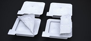 3D model BUTTER SINGLE SERVE PACKAGE 2024 FBX