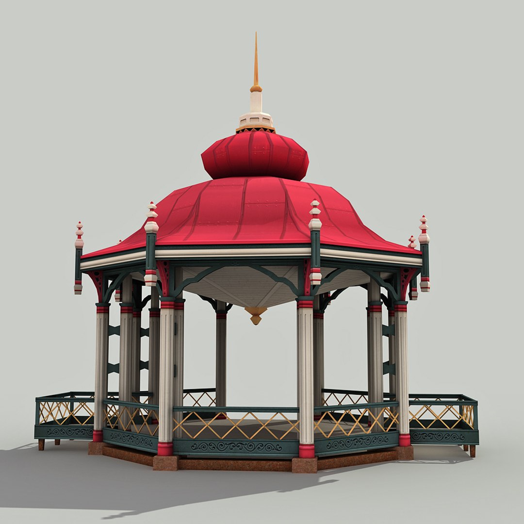 3d model of gazebo - https://p.turbosquid.com/ts-thumb/0h/x2vYN0/etdzlvkv/03/jpg/1463248106/1920x1080/fit_q87/54a2db40b7d33bc30267709db7641bdcdab47028/03.jpg