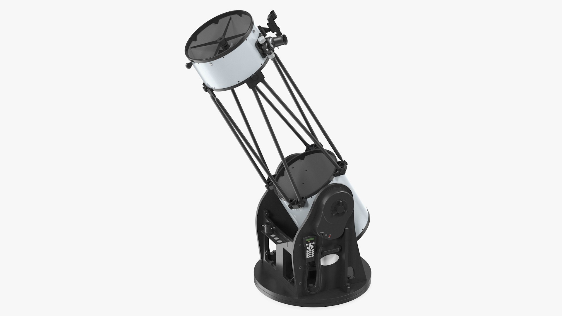 Truss Tube Dobsonian Telescope 3D model preview