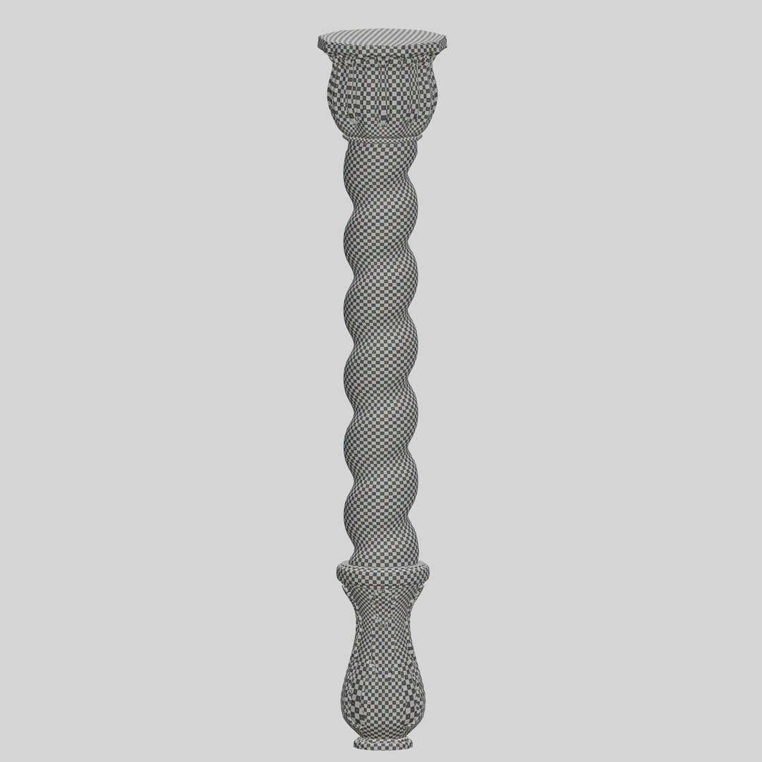 Column Architecture Structure 3D Model - TurboSquid 1667159