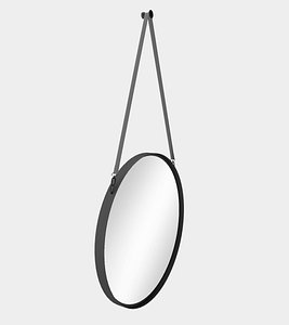 Round wall mirror