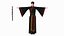 3D Traditional Chinese Man Rigged model