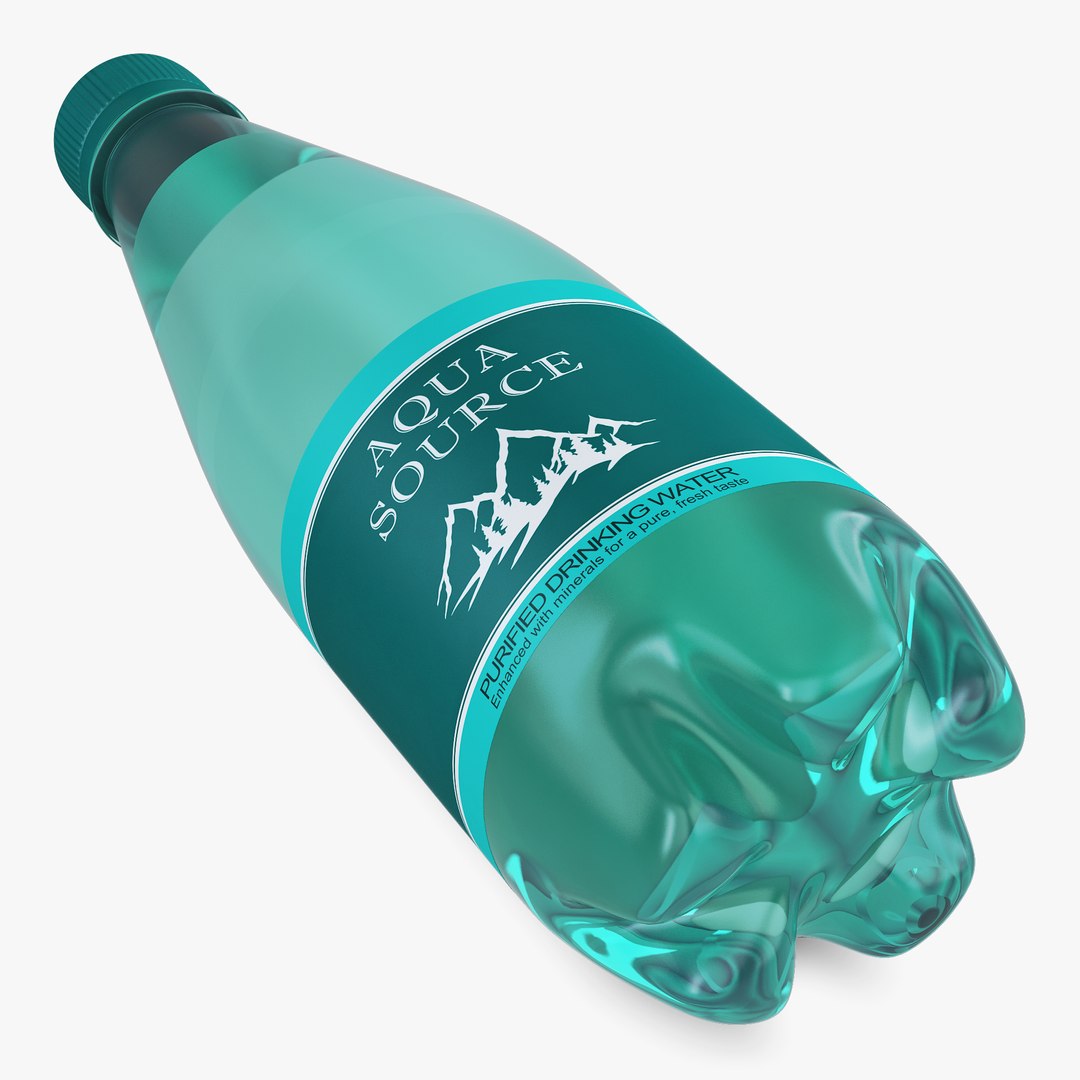3D Aqua Source Bottle 450ml Simple M 1 - TurboSquid 2140690